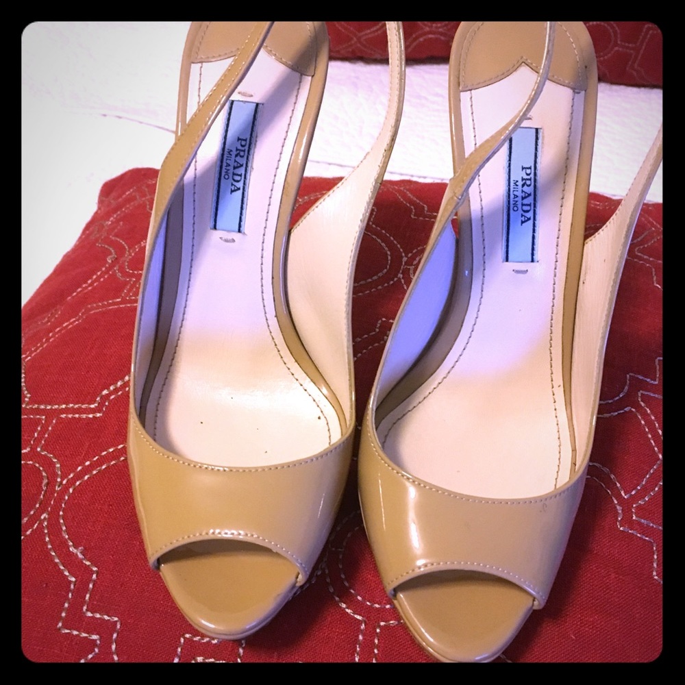 Prada sandals.